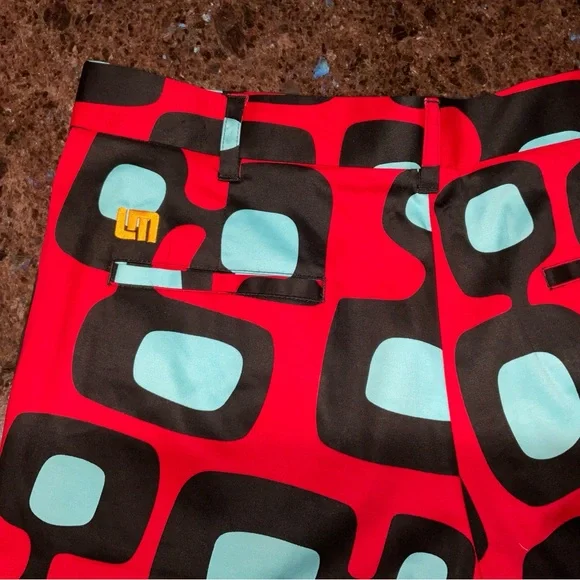 Loudmouth Golf Shorts Men’s Size 36 NEW Discontinued “Atom Smasher” - Picture 9 of 13